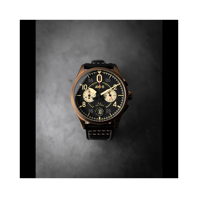 AVI-8 - SPITFIRE  - Montre homme - Mouvement Chronographe japonais - vue 3