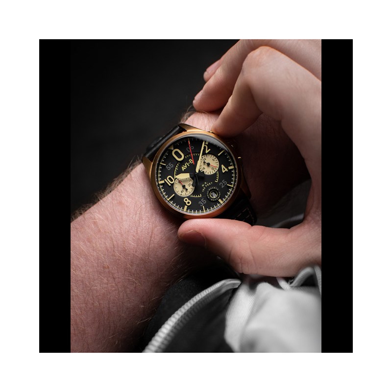 AVI-8 - SPITFIRE  - Montre homme - Mouvement Chronographe japonais - vue 5