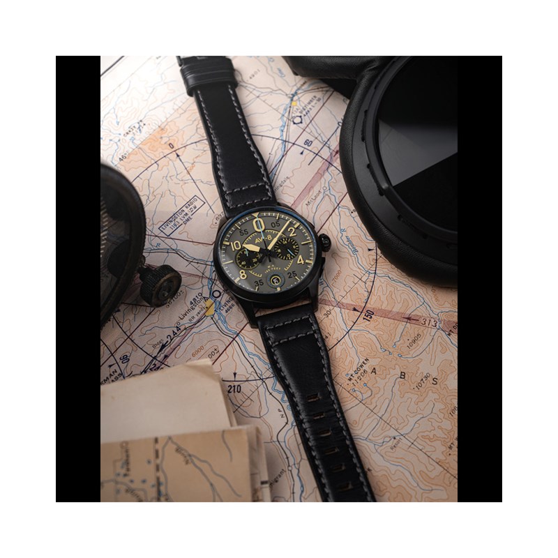 AVI-8 - SPITFIRE - Montre homme - Mouvement Chronographe japonais - vue 2