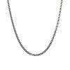 Chaine Maille Forçat Facettée Ras De Coup Argent - Taille 42 cm - vue V1