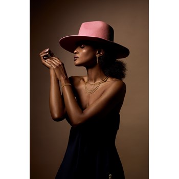 Rhodium zilveren driedubbele gedraaide diamanten mesh ketting