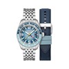 Fleuss GMT Automatic - NEBULA BLUE - Montre homme - Mouvement japonais automatique GMT - vue V2