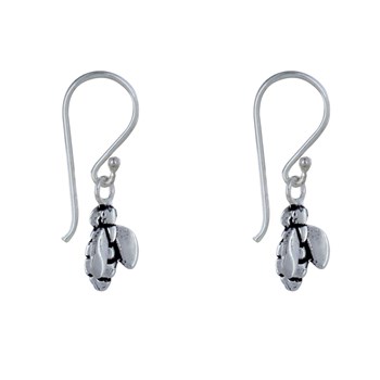 925 Sterling Silver Earrings Bee