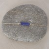 Bracelet Gold Filled Cylindre de Lapis Lazuli - vue V3