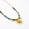 Collier long heishi bimatière - BILLIE - vue V1