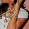 Collier heishi et crunchs - BILLIE - vue V2