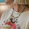 Collier heishi et perles - ELSA - vue V2