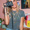 Collier médaillon étoile - ELSA - vue V2