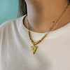 Collier triangle - ALBA - vue V2