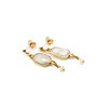 Boucles d'oreilles pierres - CATHY - vue V1