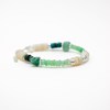 Bracelet heishi blanc - LOUISE - vue V1