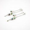 Boucles d'oreilles tiges heishi - LOUISE - vue V1