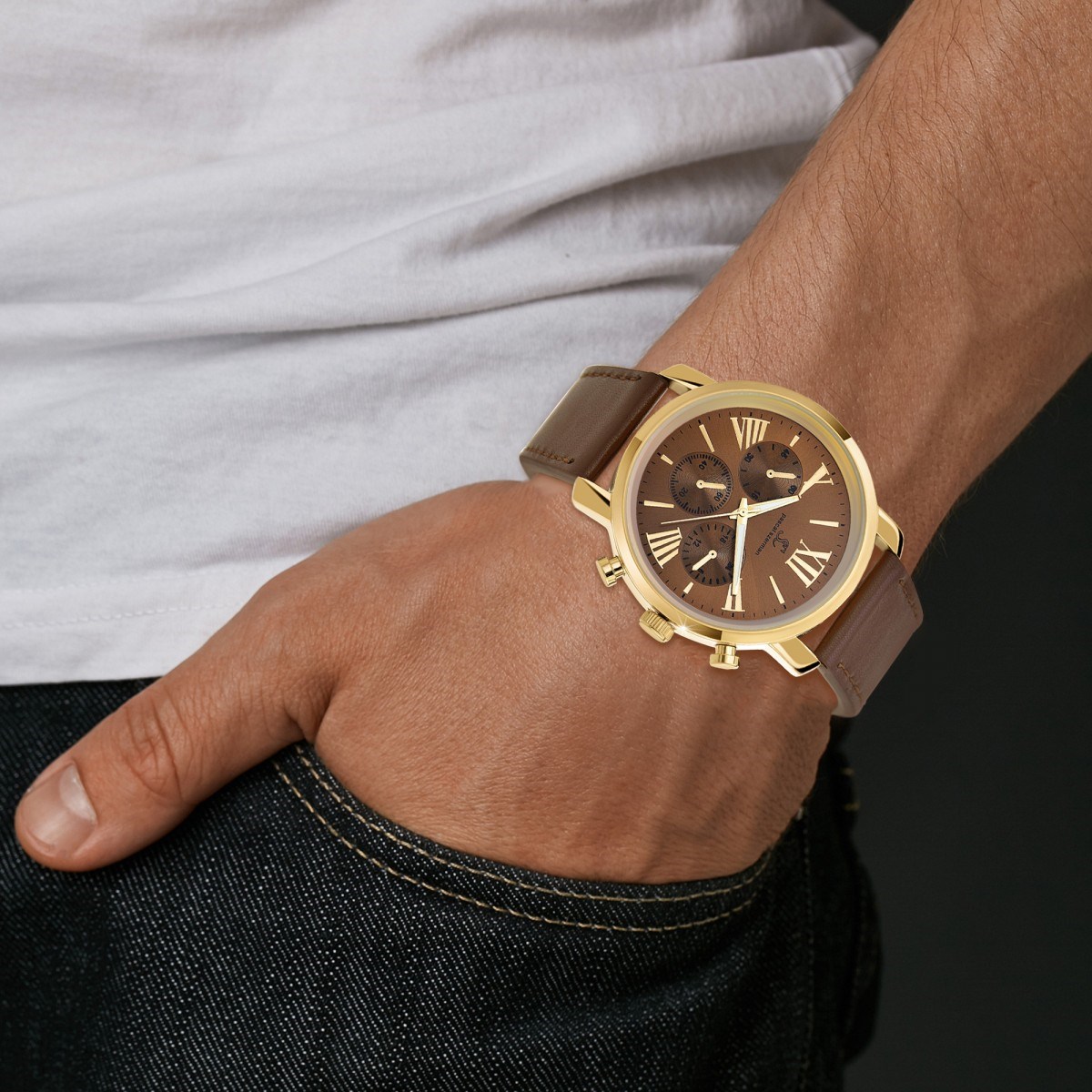 Montre homme quartz par Pascal Szerman - vue 2