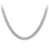 Collier SC Crystal en acier inoxydable - vue V1