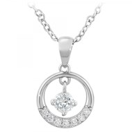 Collier SC Crystal orné de zirconium