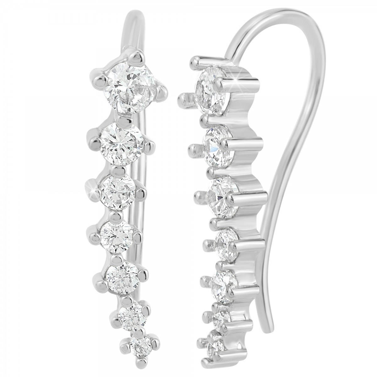 Boucles d'oreilles SC Crystal ornées de Zirconium