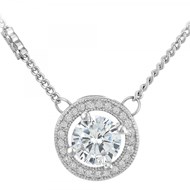 Collier SC Crystal orné de Zirconium