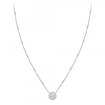 SC kristallen halsketting versierd met zirkonium