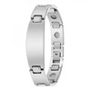 Bracelet homme en acier inoxydable - vue V1