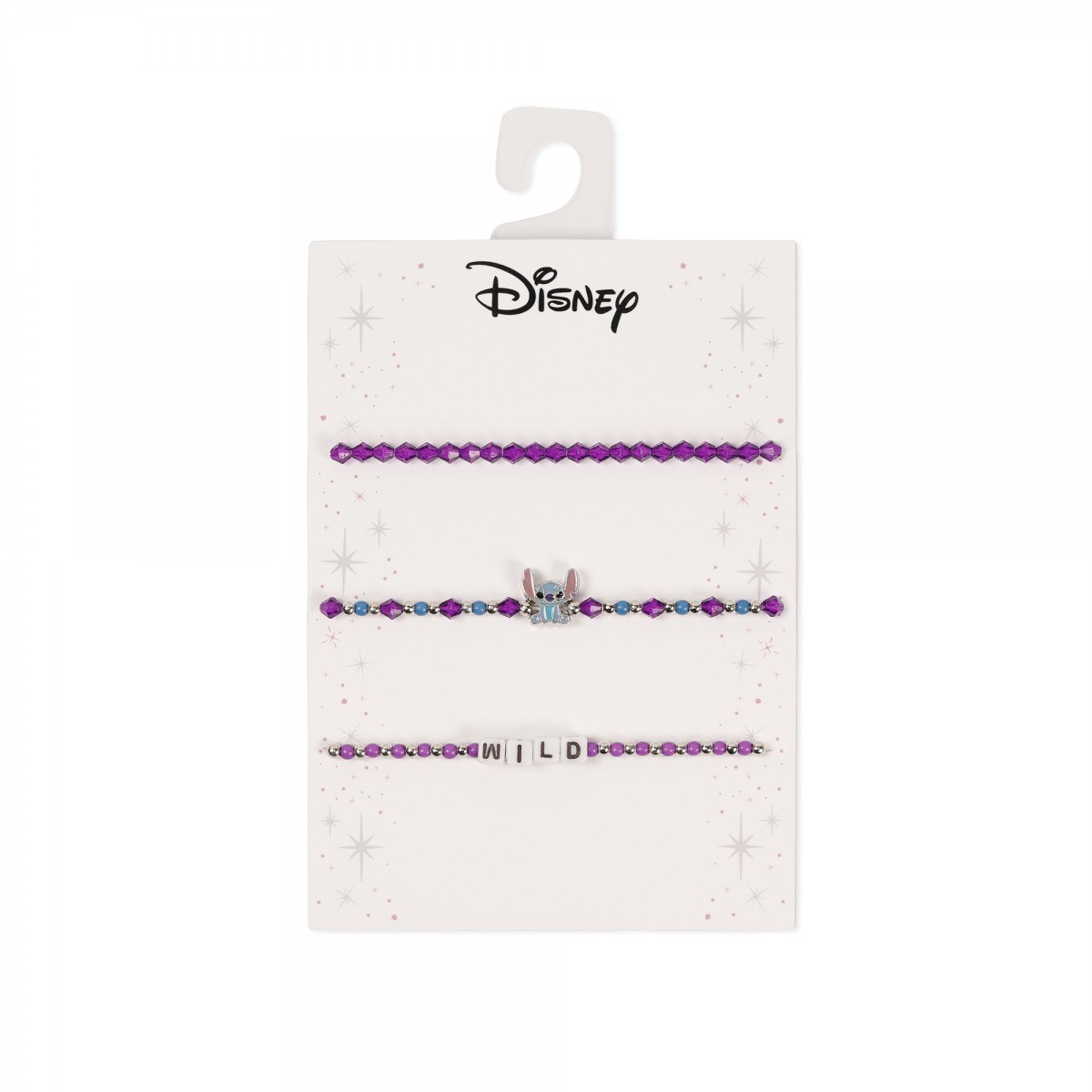 Lot de 3 bracelets Disney - Stitch