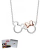 Collier Disney - Mickey & Minnie - vue V1