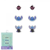 Lot de 3 paires de Boucles d'oreilles Disney - Stitch