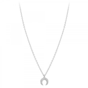 SC Crystal necklace adorned with Zirconium