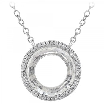 SC Crystal necklace with sparkling crystals