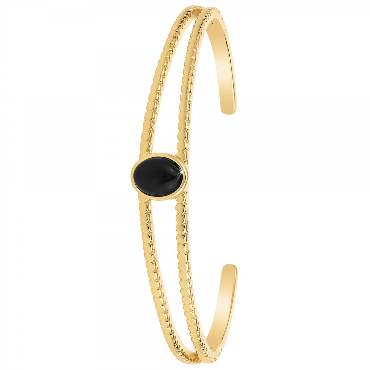 Bracelet SC Bohème orné d'un onyx noir