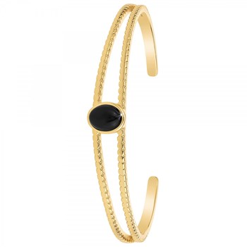 Bracelet SC Bohème orné d'un onyx noir