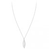 Collier feuille SC Crystal - vue V3