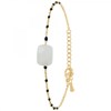 Bracelet SC Bohème orné d'un quartz blanc - vue V1