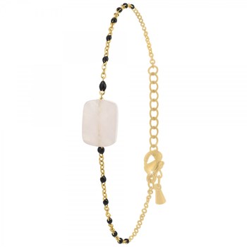 SC Bohème bracelet adorned with rose quartz