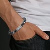 Bracelet homme SC Crystal orné d'une labradorite - vue V2