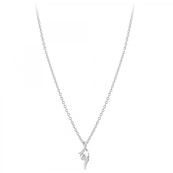 Collier SC Crystal orné d'un véritable diamant blanc