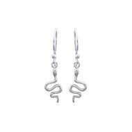 Boucles d'oreilles serpent