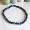 Bracelet en Azurite Malachite Harmonie et Équilibre Énergétique - vue V4