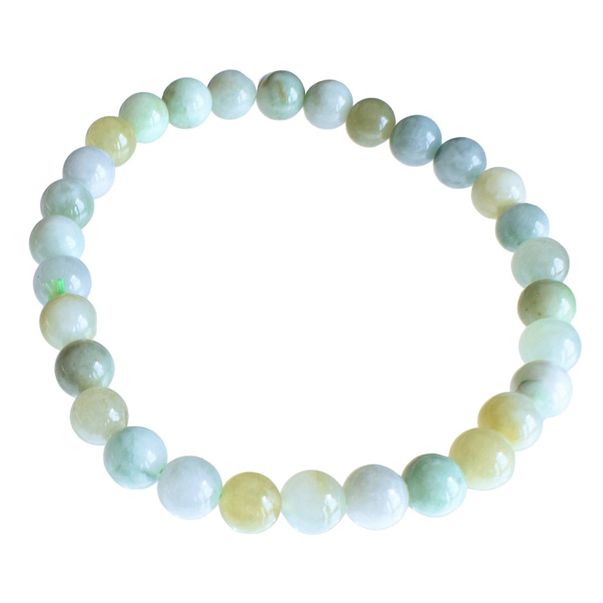 Bracelet en Jade de Birmanie Sérénité et Équilibre