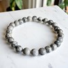 Bracelet en Agate Crazy Lace Grise 18 à 20 cm Stabilité et Protection - vue V4