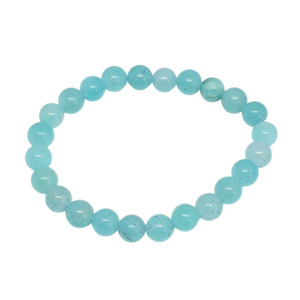 Bracelet en Amazonite Apaisement et Expression de Soi