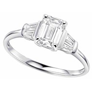 Bague zirconium en argent 925