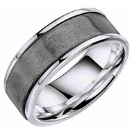 Bague unisexe en argent 925