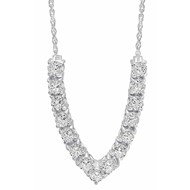 Collier zirconium en argent 925