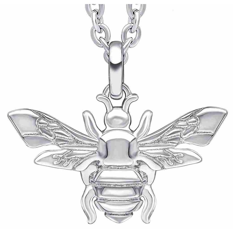 Collier abeille en argent 925