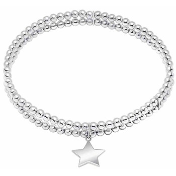 Bracelet étoile en argent 925