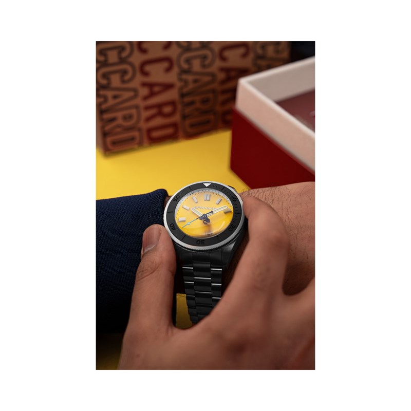 PICCARD AUTOMATIC - Cadran jaune - vue 3