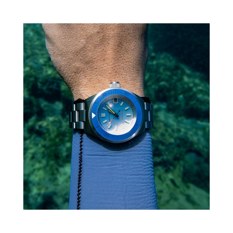 PICCARD AUTOMATIC - Cadran bleu - vue 4