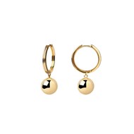 PDPAOLA Boucles d'Oreilles - Super Future Gold - argent plaqué or - AR01-518-U