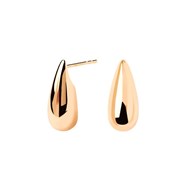 PDPAOLA Boucles d'oreilles en argent plaqué or - Large Sugar - AR01-881