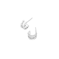 PDPAOLA Boucles d'oreilles en argent - Rubi Silver  - AR02-805-U